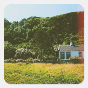 Isle of Mull, Inner Hebrides, Scotland Square Sticker