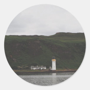 Isle of Mull Lighthouse Classic Round Sticker