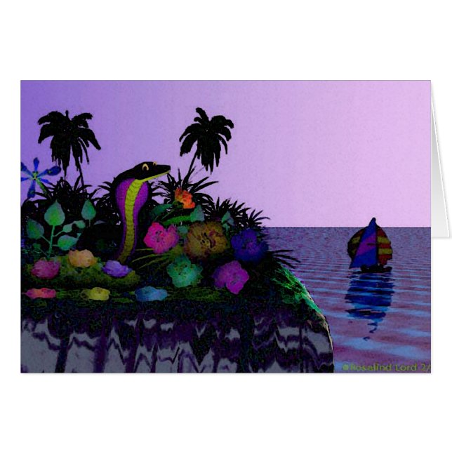 Isle of Naja Card (Front Horizontal)