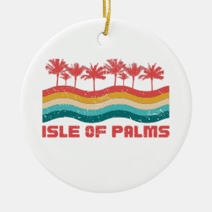 ISLE OF PALM CERAMIC TREE DECORATION