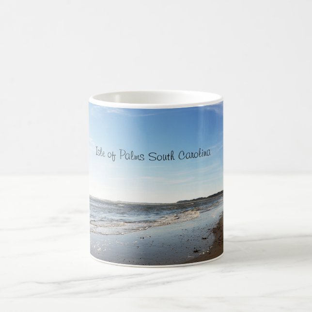 Isle of Palms Beach  Sunset South Carolina  Coffee Mug (Center)