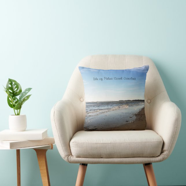 Isle of Palms Beach  Sunset South Carolina  Cushion (Chair)