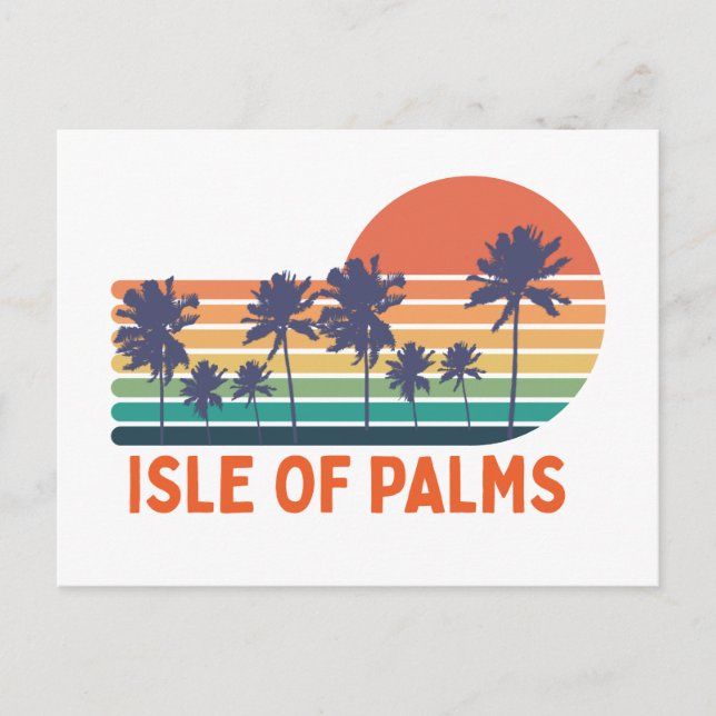 ISLE OF PALMS POSTCARD (Front)