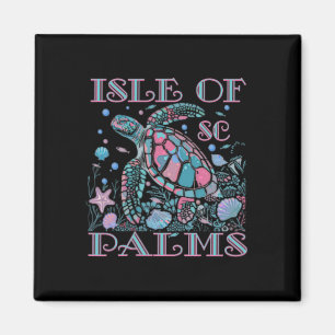 Isle Of Palms Sc Turtle Lover Colorful Beach Souve Magnet