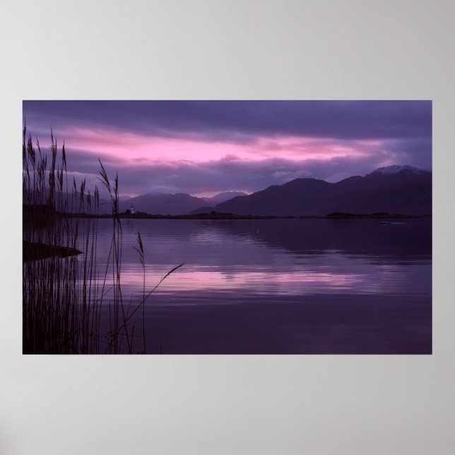 Isle of Skye. Dawn Poster (Front)