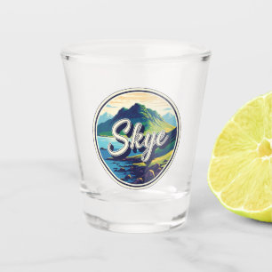 Isle of Skye Herbrides Scotland Travel Shot Glass