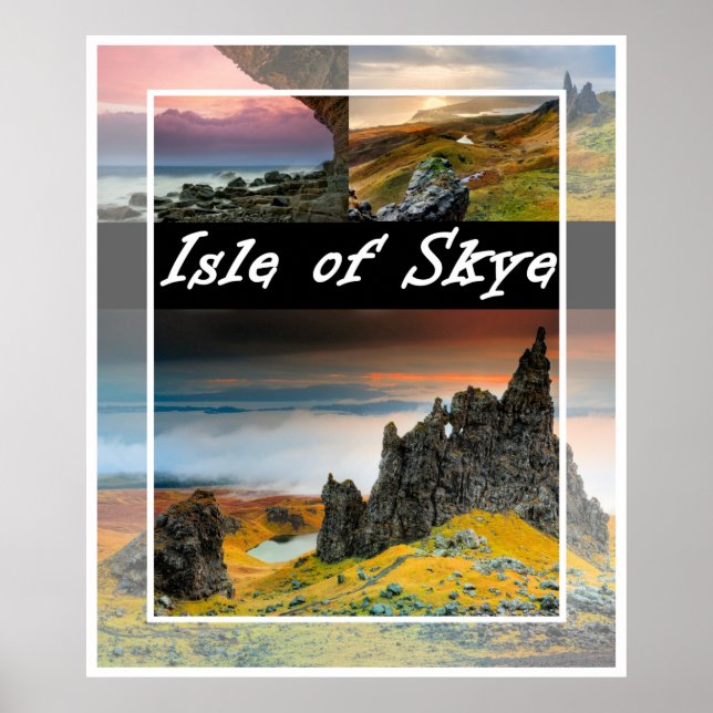 Isle of Skye: landscape poster (Front)