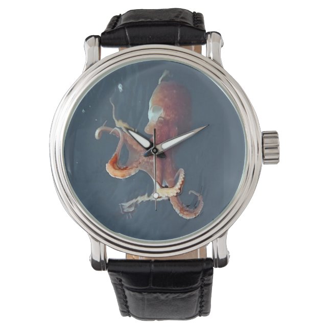 Isle of Skye Octopus Customisable Marine Life Watch (Front)