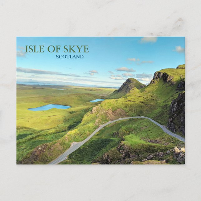Isle of Skye, Quiraing, Scotland, UK Postcard (Front)