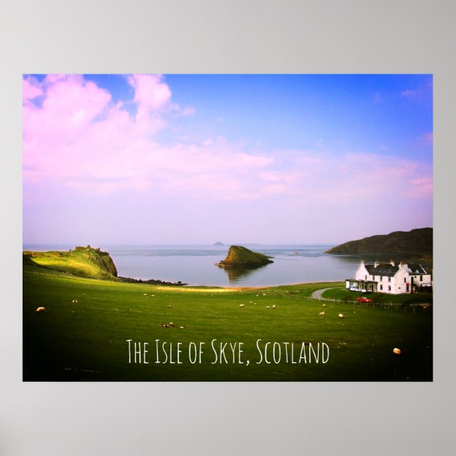 Isle of Skye, Scotland, beautiful poster (Front)