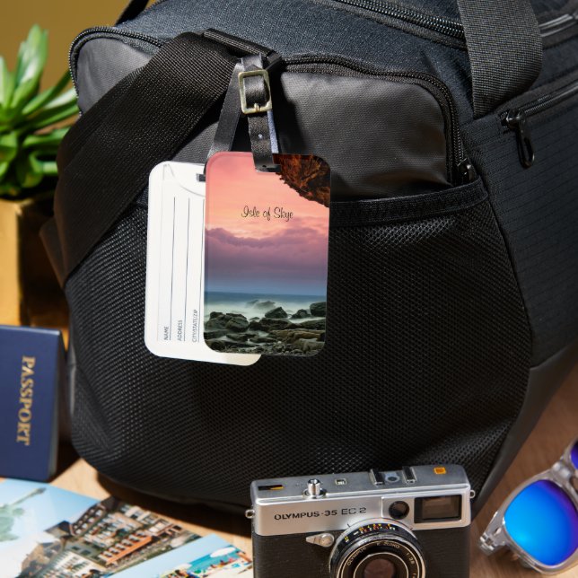 Isle of Skye, Scotland Luggage Tag (Front & Back)