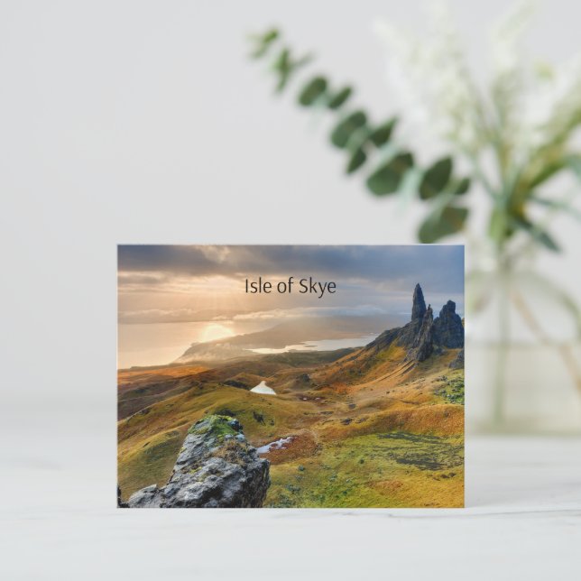 Isle of Skye, Scotland Postcard (Standing Front)