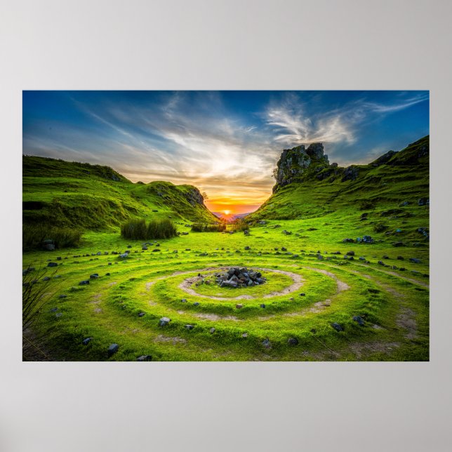 Isle of Skye, Scotland, United Kingdom Poster (Front)