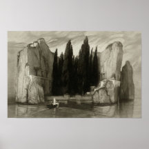 Isle of the Dead – Böcklin Dark Art Print