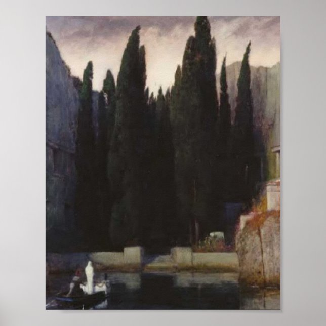 Isle Of The Dead By Arnold Bocklin Poster (Front)