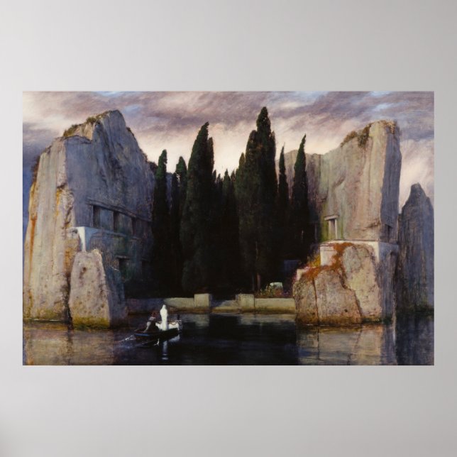 Isle of the Dead by Arnold Bocklin Poster (Front)
