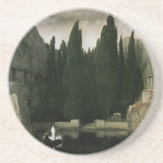 Isle of the Dead by Arnold Bocklin, Symbolism Art Coaster