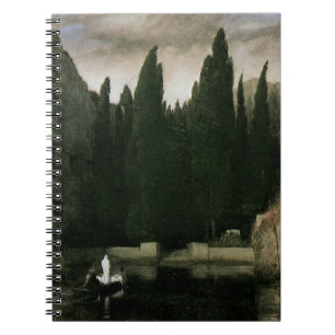 Isle of the Dead by Arnold Bocklin, Symbolism Art Notebook