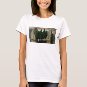 Isle of the Dead by Arnold Bocklin, Symbolism Art T-Shirt