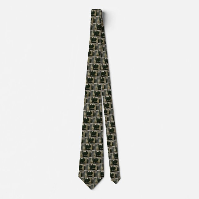 Isle of the Dead by Arnold Bocklin, Symbolism Art Tie (Front)