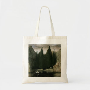 Isle of the Dead by Arnold Bocklin, Symbolism Art Tote Bag