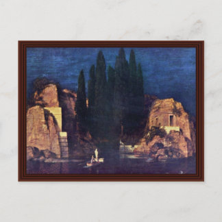 Isle Of The Dead By Böcklin Arnold Postcard