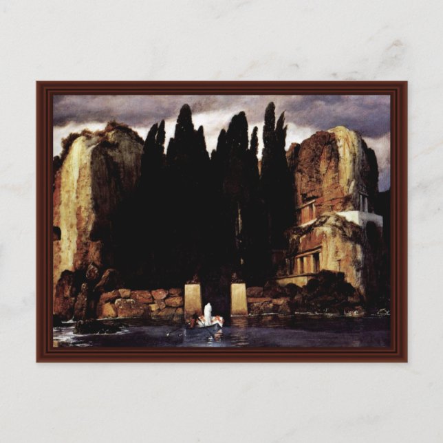 Isle Of The Dead (V),  By Böcklin Arnold Postcard (Front)