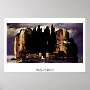 Isle Of The Dead (V),  By Böcklin Arnold Poster
