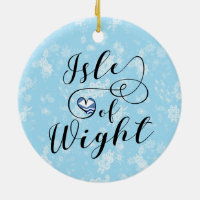Isle of Wight Flag In Heart
