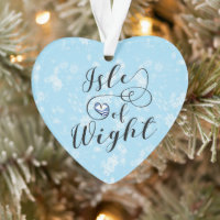 Isle of Wight Flag In Heart