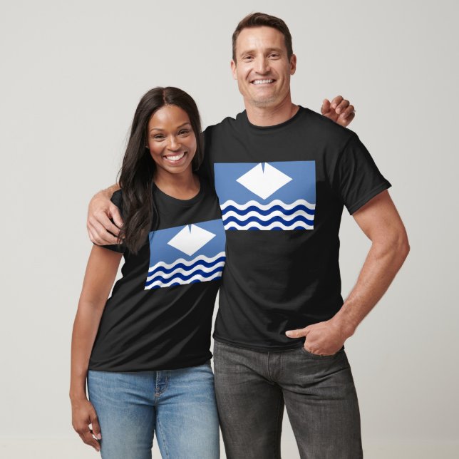 Isle of Wight Flag  T-Shirt (Unisex)