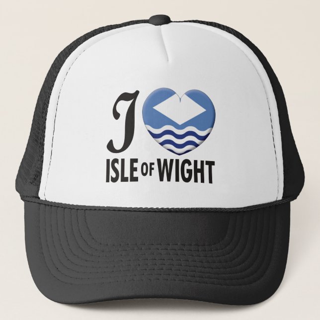 Isle of Wight Love Trucker Hat (Front)