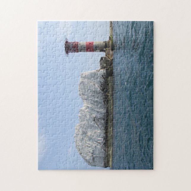 Isle of Wight - Needles Jigsaw Puzzle (Vertical)