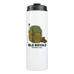 Isle Royale National Park Backpack Thermal Tumbler