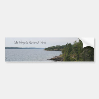 Isle Royale National Park Bumper Sticker