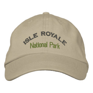 Isle Royale National Park Embroidered Hat