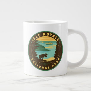 Isle Royale National Park Large Coffee Mug