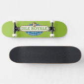 Isle Royale National Park - Michigan Skateboard (Horz)