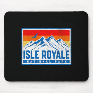 Isle royale national park mouse mat
