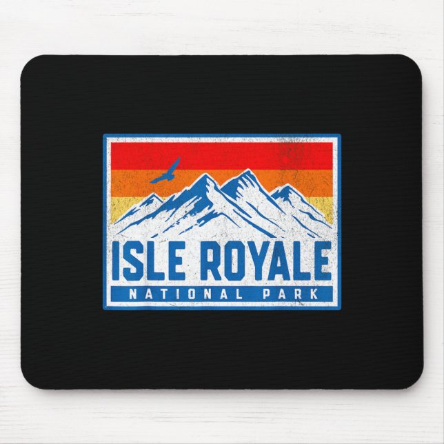 Isle royale national park  mouse mat (Front)