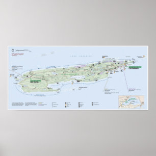 Isle Royale National Park Poster