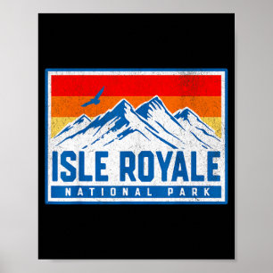Isle royale national park  poster