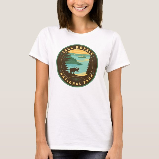 Isle Royale National Park T-Shirt (Front)