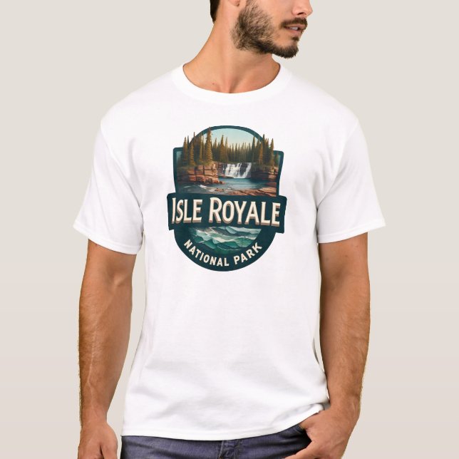 Isle Royale National Park T-Shirt (Front)
