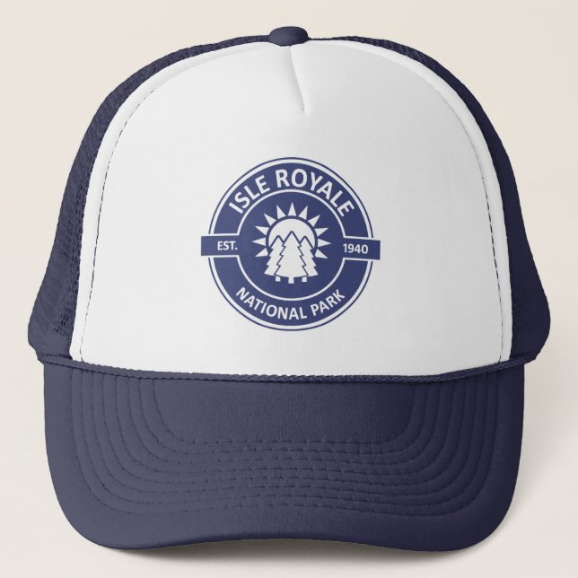 Isle Royale National Park Trucker Hat (Front)