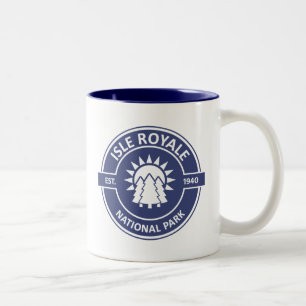 Isle Royale National Park Two-Tone Coffee Mug