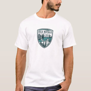 Isle Royale National Park Wildlife Emblem T-Shirt