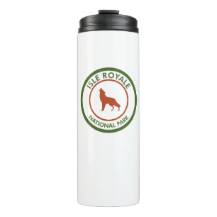 Isle Royale National Park Wolf Thermal Tumbler