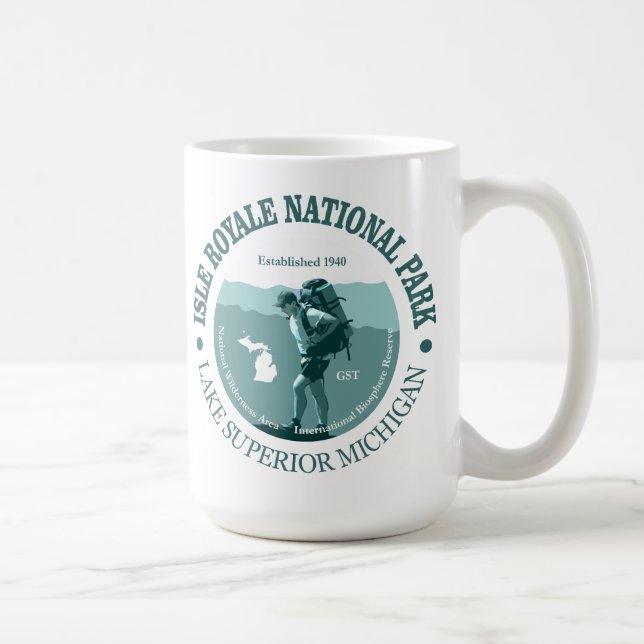 Isle Royale NP Coffee Mug (Right)