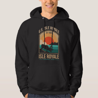Isle Royale Us National Park Michigan Hoodie
